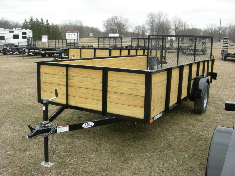 2020 American Manufacturing Operations (AMO) US76x14HS Utility Trailer 2020 American Manufacturing Operations (AMO) US76x14HS Utility Trailer