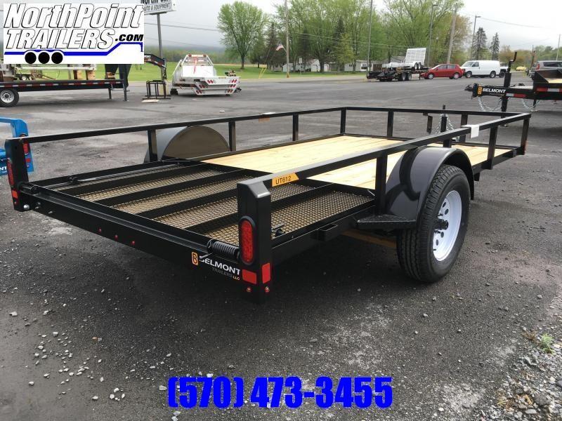 2020 Belmont Machine UT612TT **BLACK** Utility Trailer 2020 Belmont Machine UT612TT **BLACK** Utility Trailer