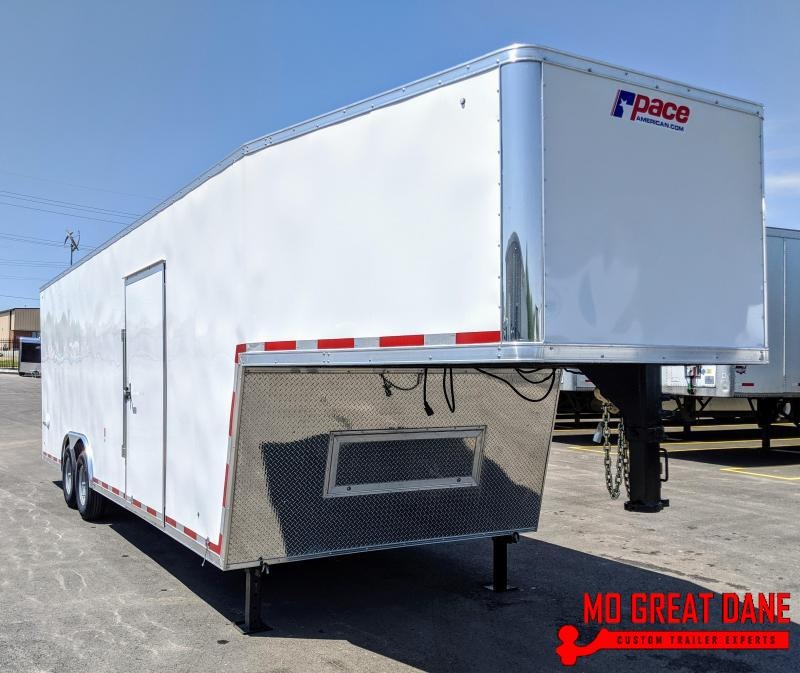 2021 Pace American Pursuit 8.5 x 32 Gooseneck Cargo / Enclosed Trailer 2021 Pace American Pursuit 8.5 x 32 Gooseneck Cargo / Enclosed Trailer
