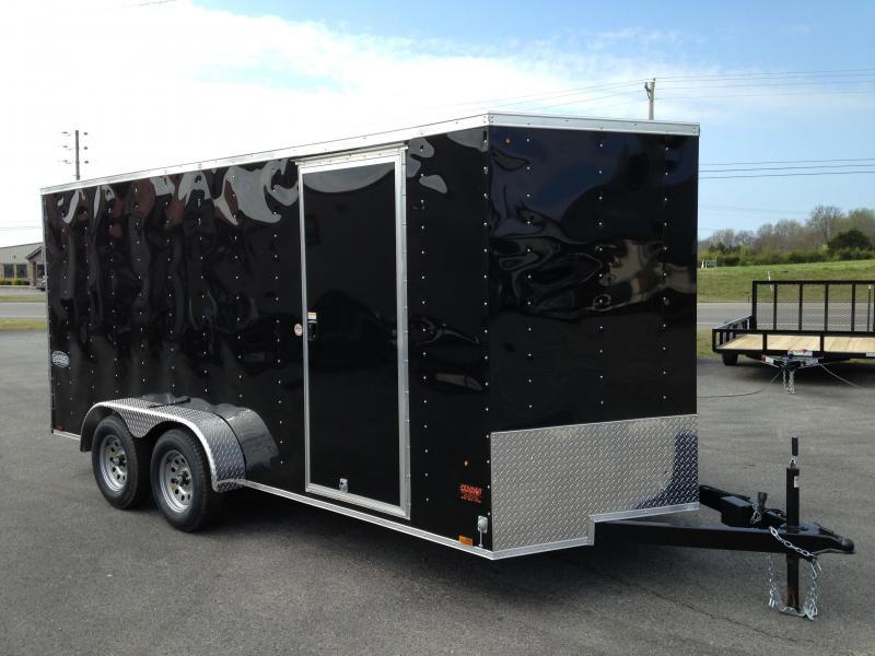 7 X 16 Enclosed Trailer - Cargo Express 7 X 16 Enclosed Trailer - Cargo Express