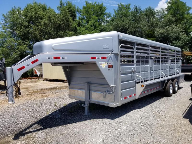 6.8 x 24' Gooseneck Stock Trailer 6.8 x 24' Gooseneck Stock Trailer
