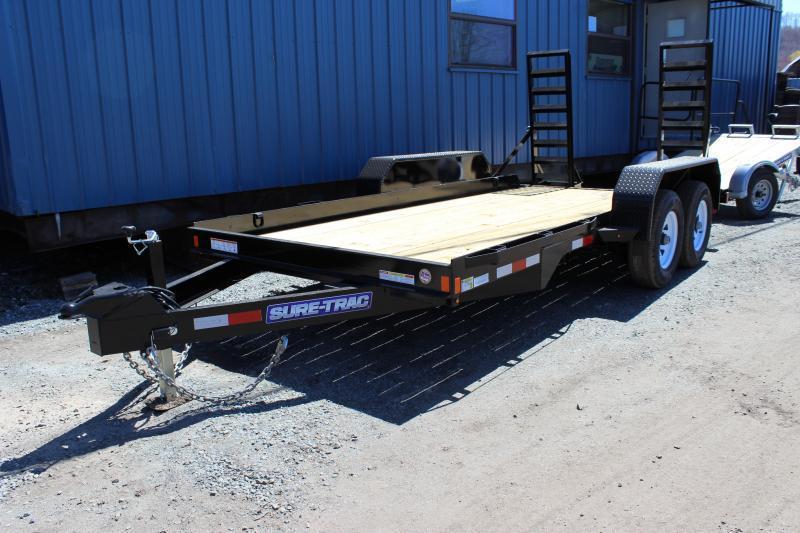 2020 Sure-Trac 7x14 14K Skid Steer Equipment Trailer 2020 Sure-Trac 7x14 14K Skid Steer Equipment Trailer