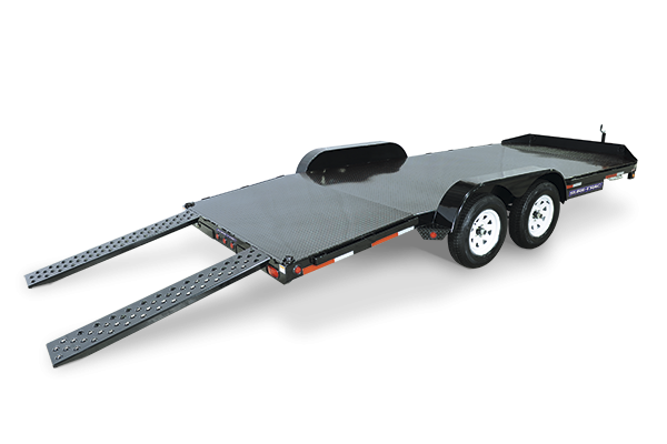 2020 Sure-Trac 7x18 7K Steel Deck Car Trailer 2020 Sure-Trac 7x18 7K Steel Deck Car Trailer