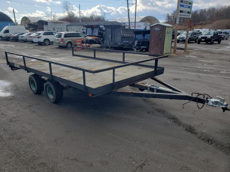 1989 7x12 2.8K Deckover Utility Trailer 1989 7x12 2.8K Deckover Utility Trailer