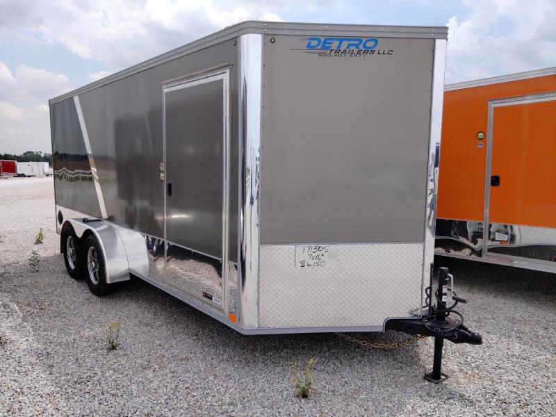 2020 United Trailers 7X16 Pewter/Black Motorcycle Trailer 2020 United Trailers 7X16 Pewter/Black Motorcycle Trailer