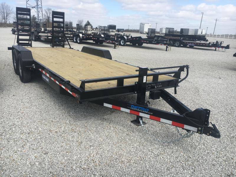 2020 Sure-Trac 7 x 20 Equipment Trailer 14K Flat Deck 2020 Sure-Trac 7 x 20 Equipment Trailer 14K Flat Deck