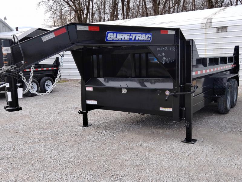2020 Sure-Trac 82 IN X 14 LP 14K Goose Telescopic Dump 2020 Sure-Trac 82 IN X 14 LP 14K Goose Telescopic Dump