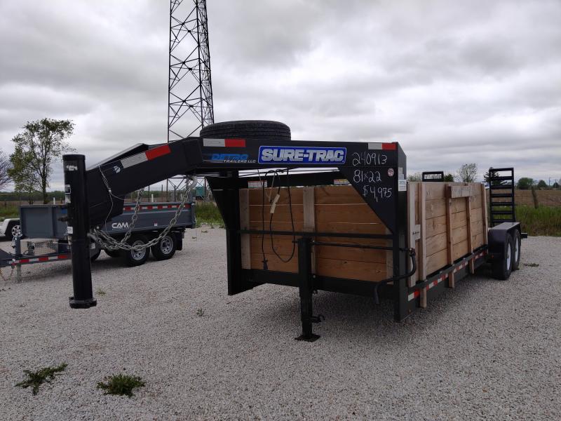 2019 Sure-Trac 7X22 GN 14K Equipment Trailer 2019 Sure-Trac 7X22 GN 14K Equipment Trailer