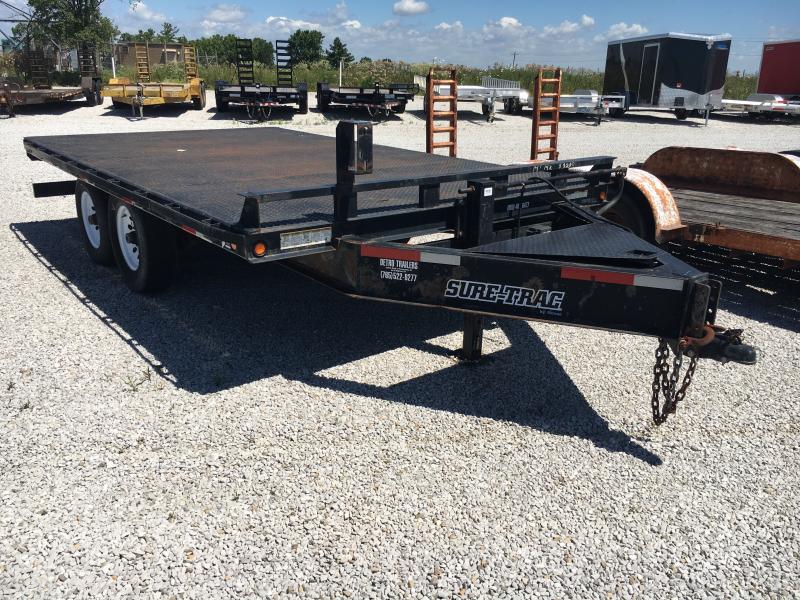 USED 2009 Sure-Trac 14' Equipment Trailer USED 2009 Sure-Trac 14' Equipment Trailer
