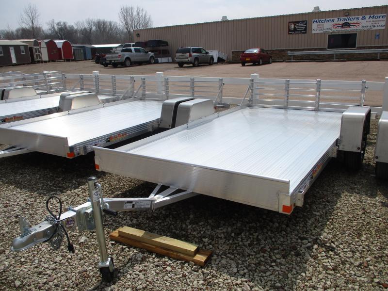 2019 Bear Track 76"x12' Single Axle Aluminum Utility Trailer 2019 Bear Track 76"x12' Single Axle Aluminum Utility Trailer