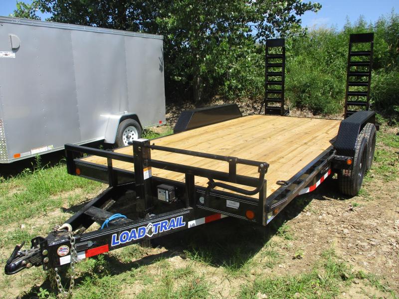 2018 Load Trail 83"x16' Tandem Axle Carhauler Equipment Trailer 2018 Load Trail 83"x16' Tandem Axle Carhauler Equipment Trailer