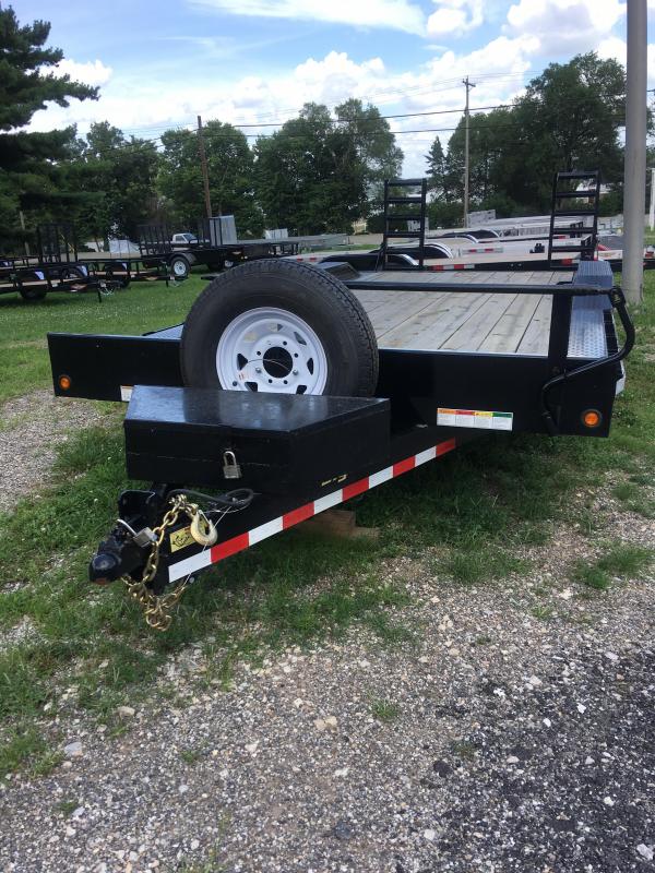 2017 Big Tex Trailers 14DF-20BK Equipment Trailer 2017 Big Tex Trailers 14DF-20BK Equipment Trailer