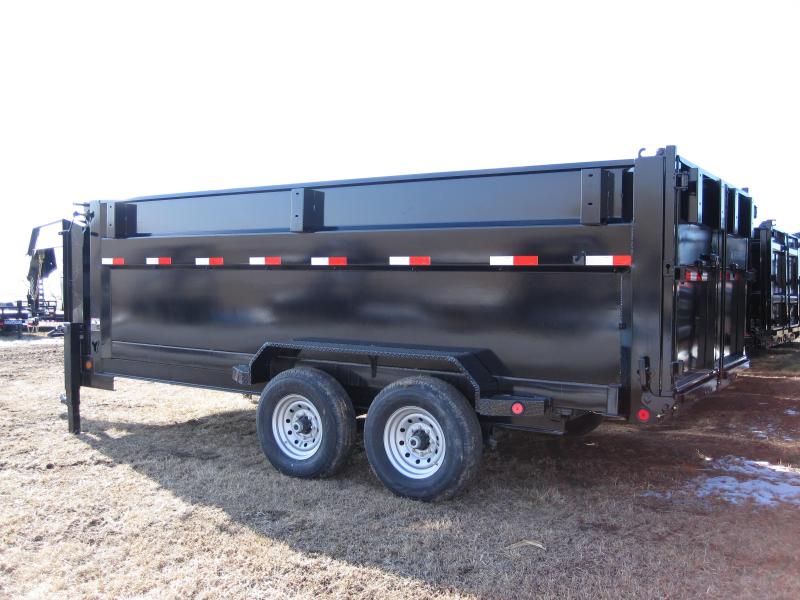 Iron Bull 83" x 14' Gooseneck Dump Trailer Iron Bull 83" x 14' Gooseneck Dump Trailer