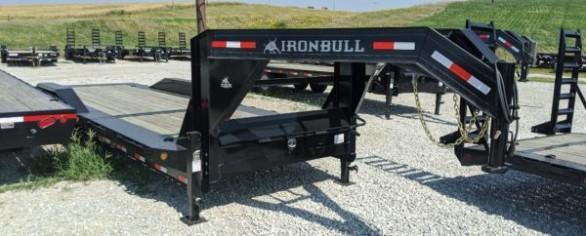 Iron Bull 102" x 24' Low-Pro Tilt Gooseneck Trailer Iron Bull 102" x 24' Low-Pro Tilt Gooseneck Trailer