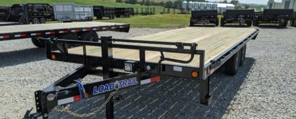 Load Trail 102" x 20' Deckover Trailer Load Trail 102" x 20' Deckover Trailer