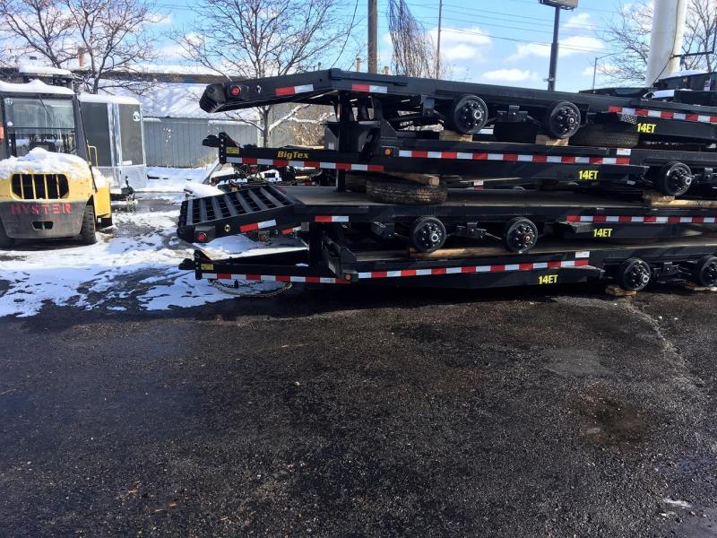 2019 Big Tex Trailers 14ET-18 w/Knee Ramps Equipment Trailer-WHEAT RIDGE 2019 Big Tex Trailers 14ET-18 w/Knee Ramps Equipment Trailer-WHEAT RIDGE