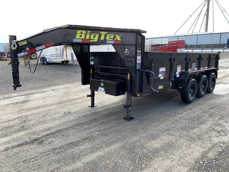 2018 Big-tex 16' Tri-axle Dump Trailer 2018 Big-tex 16' Tri-axle Dump Trailer