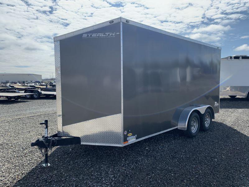 2017 16' STEALTH BUMPER PULL ENCLOSED CARGO TRAILER 2017 16' STEALTH BUMPER PULL ENCLOSED CARGO TRAILER