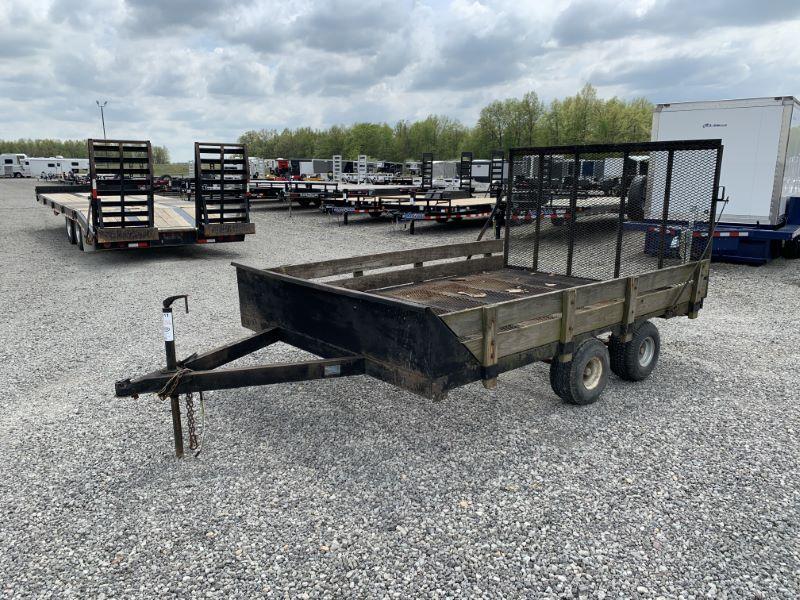 1988 14' PENNSTYLE BUMPER PULL UTILITY TRAILER 1988 14' PENNSTYLE BUMPER PULL UTILITY TRAILER