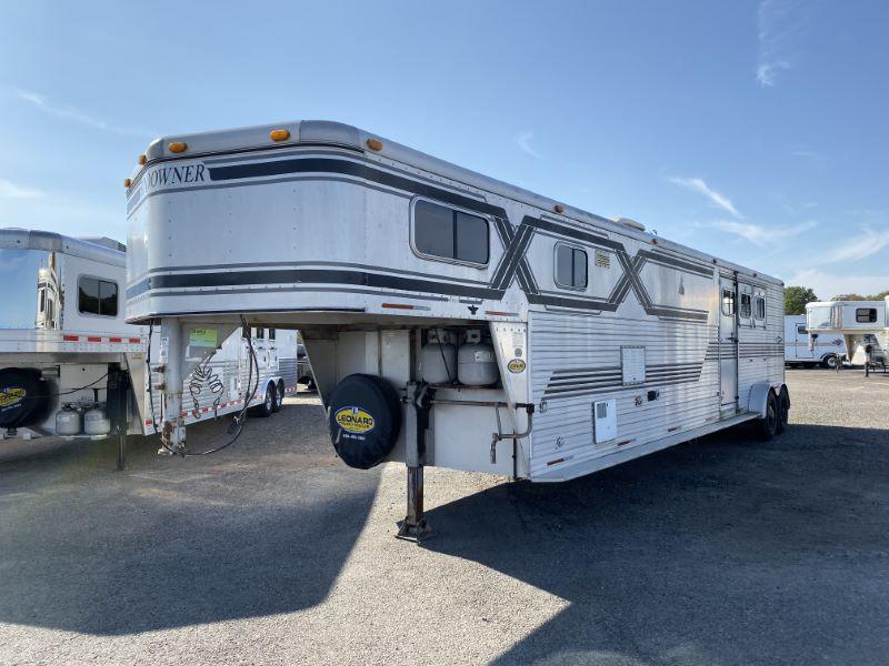 1990 3 HORSE SUNDOWNER LIVING QUARTERS HORSE TRAILER 1990 3 HORSE SUNDOWNER LIVING QUARTERS HORSE TRAILER
