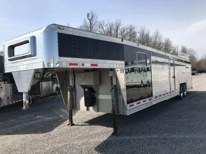 2013 32' EBY GOOSENECK W/DRESS STOCK TRAILER 2013 32' EBY GOOSENECK W/DRESS STOCK TRAILER