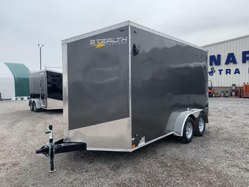 2020 7 X 14 STEALTH BUMPER PULL ENCLOSED CARGO TRAILER 2020 7 X 14 STEALTH BUMPER PULL ENCLOSED CARGO TRAILER