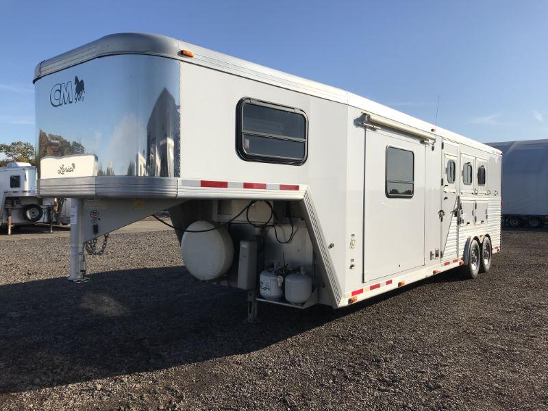 2003 3 HORSE CM GOOSENECK LIVING QUARTERS HORSE TRAILER 2003 3 HORSE CM GOOSENECK LIVING QUARTERS HORSE TRAILER
