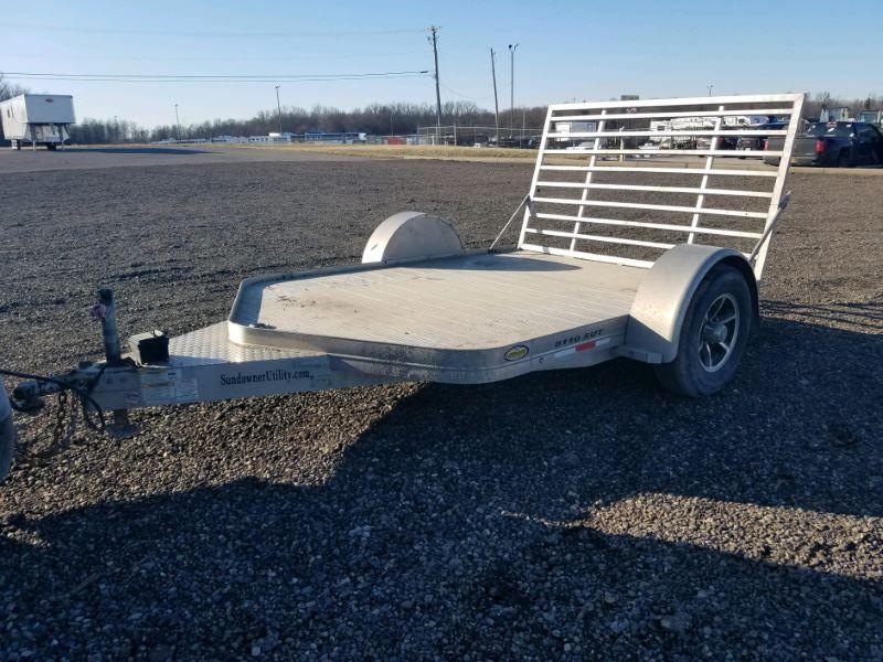 2016 10' SUNDOWNER BUMPER PULL UTILITY TRAILER 2016 10' SUNDOWNER BUMPER PULL UTILITY TRAILER