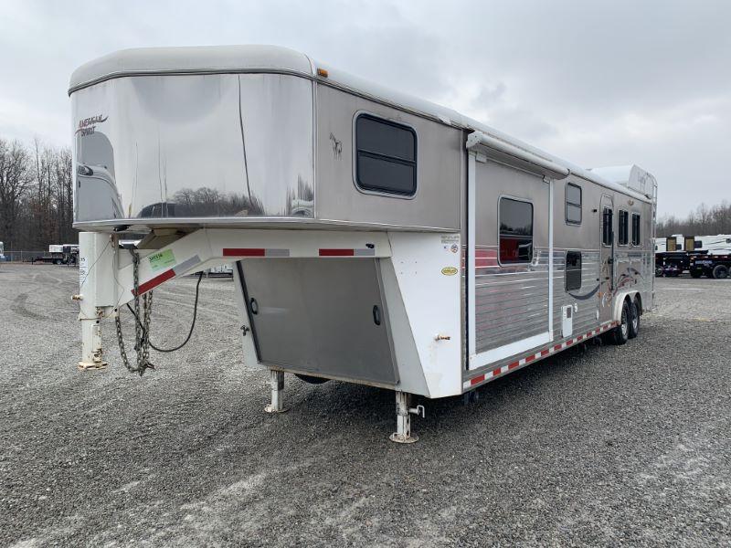 2007 3 HORSE AMERICAN GOOSENECK LIVING QUARTERS HORSE TRAILER 2007 3 HORSE AMERICAN GOOSENECK LIVING QUARTERS HORSE TRAILER