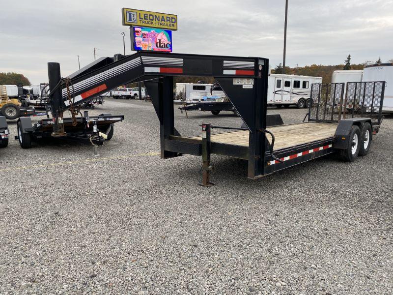 2008 7X20 CORNELIUS GOOSENECK EQUIPMENT TRAILER 2008 7X20 CORNELIUS GOOSENECK EQUIPMENT TRAILER