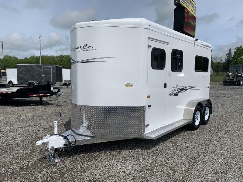 2020 2 HORSE TRAILS WEST BUMPER PULL HORSE TRAILER 2020 2 HORSE TRAILS WEST BUMPER PULL HORSE TRAILER