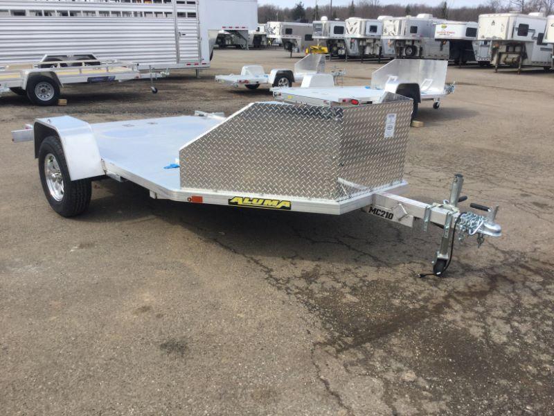 2020 6.5X11.5 ALUMA BUMPER PULL OPEN MOTORCYCLE TRAILER 2020 6.5X11.5 ALUMA BUMPER PULL OPEN MOTORCYCLE TRAILER
