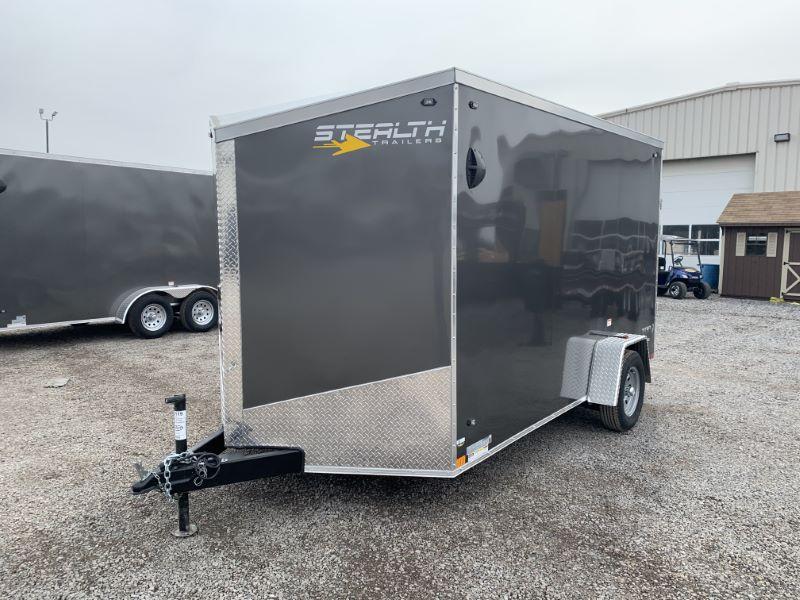 2020 7 X12 STEALTH BUMPER PULL ENCLOSED CARGO TRAILER 2020 7 X12 STEALTH BUMPER PULL ENCLOSED CARGO TRAILER