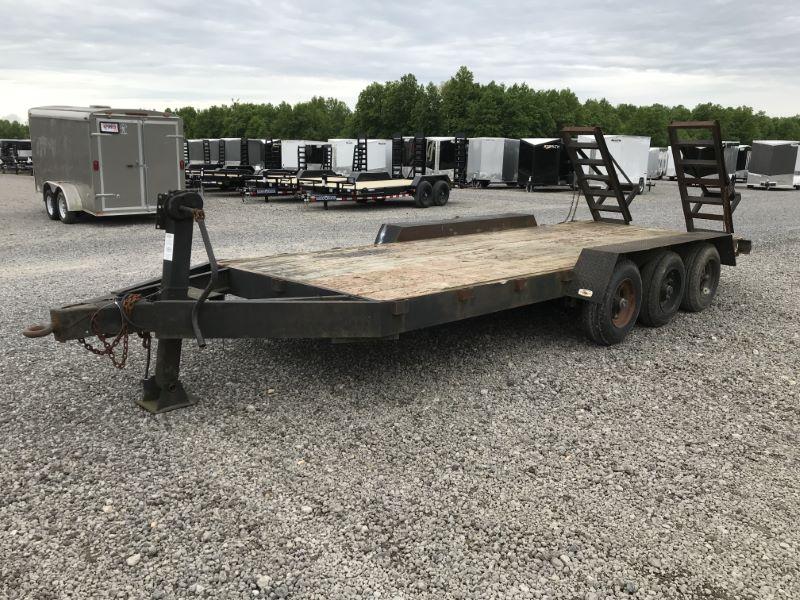 1987 6.5X22 HOOSIER BUMPER PULL EQUIPMENT TRAILER 1987 6.5X22 HOOSIER BUMPER PULL EQUIPMENT TRAILER