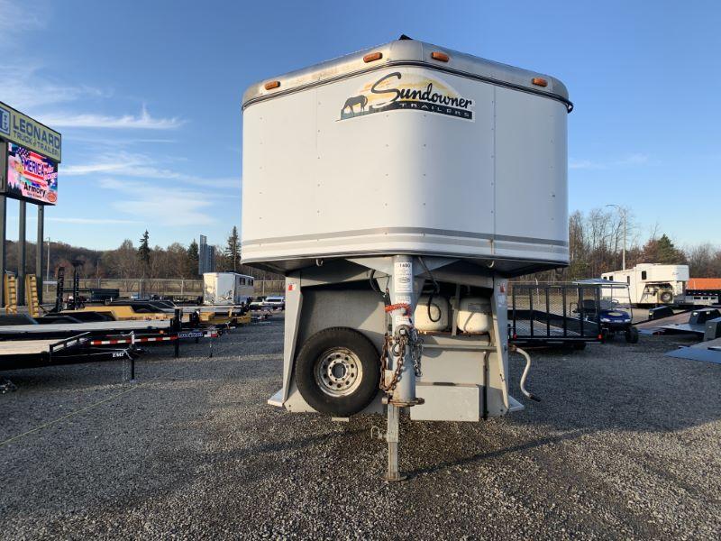 1999 3 HORSE SUNDOWNER GOOSENECK LIVING QUARTERS HORSE TRAILER 1999 3 HORSE SUNDOWNER GOOSENECK LIVING QUARTERS HORSE TRAILER