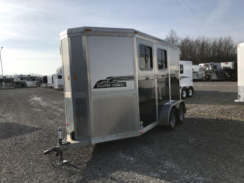 2012 2 HORSE ECLIPSE BUMPER PULL W/DRESS HORSE TRAILER 2012 2 HORSE ECLIPSE BUMPER PULL W/DRESS HORSE TRAILER