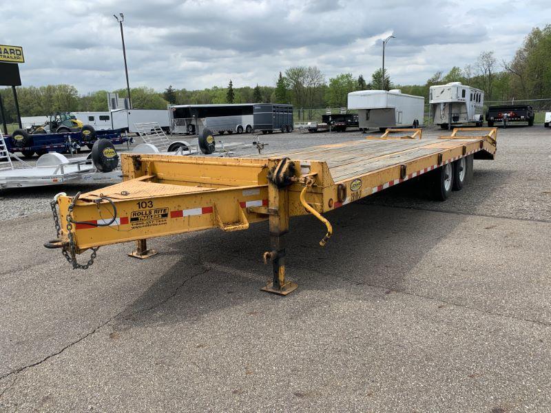 2015 22' ROLLS RITE BUMPER PULL EQUIPMENT TRAILER 2015 22' ROLLS RITE BUMPER PULL EQUIPMENT TRAILER
