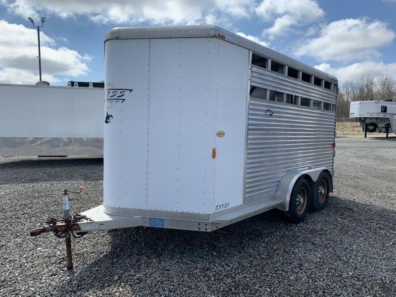 2003 2 HORSE EXISS BUMPER PULL W/DRESS HORSE TRAILER 2003 2 HORSE EXISS BUMPER PULL W/DRESS HORSE TRAILER