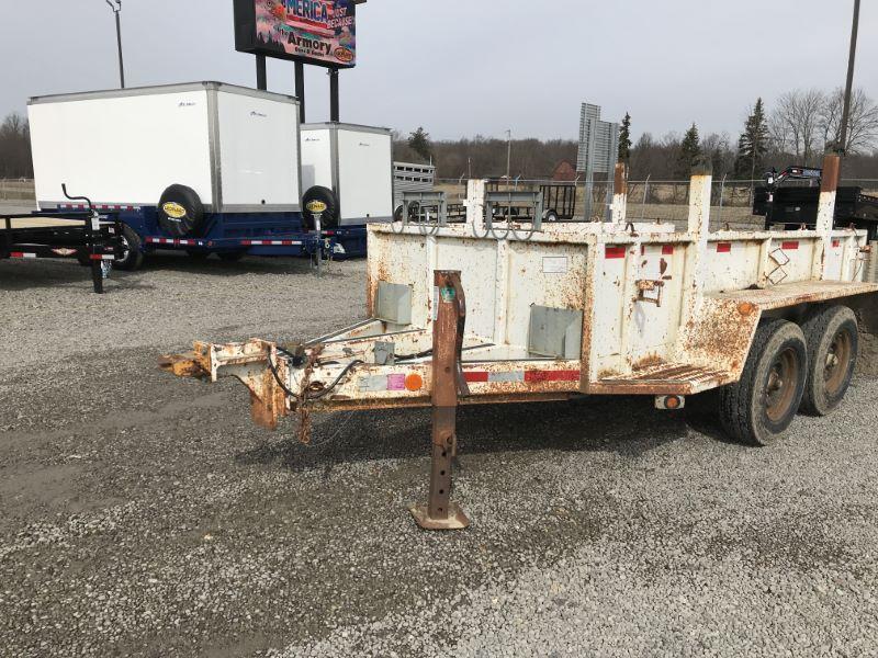 1993 12' SABRE BUMPER PULL UTILITY TRAILER 1993 12' SABRE BUMPER PULL UTILITY TRAILER