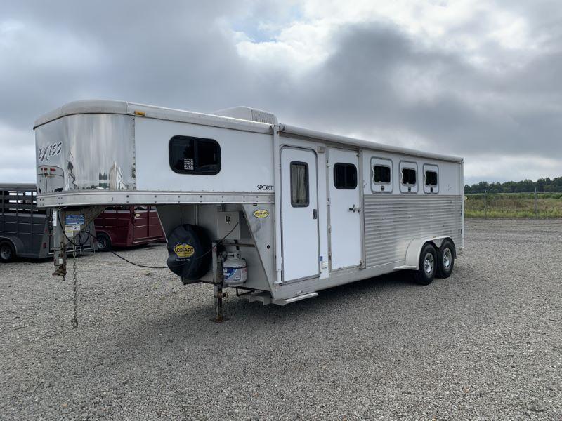 2006 4 HORSE EXISS GOOSENECK LIVING QUARTERS HORSE TRAILER 2006 4 HORSE EXISS GOOSENECK LIVING QUARTERS HORSE TRAILER