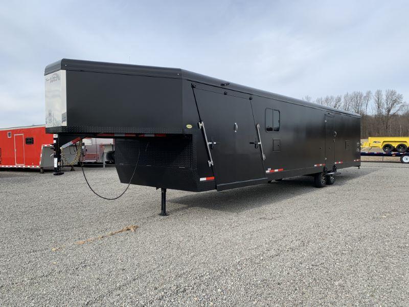 2020 8.5 X 34 TRAILS WEST GOOSENECK ENCLOSED SNOWMOBILE TRAILER 2020 8.5 X 34 TRAILS WEST GOOSENECK ENCLOSED SNOWMOBILE TRAILER