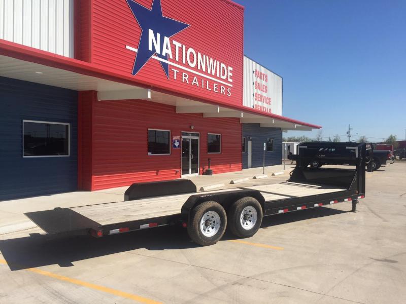 PJ Trailers - Gooseneck Gravity Tilt Trailer 82"X24 ...