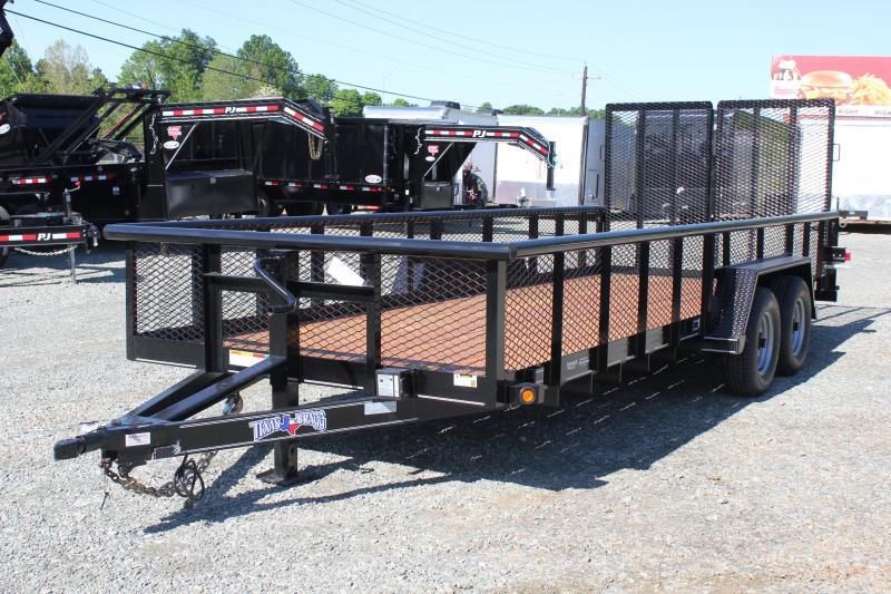 2019 Texas Bragg 20BP 10K w/ 2' Expanded Sides & Split Gate 2019 Texas Bragg 20BP 10K w/ 2' Expanded Sides & Split Gate