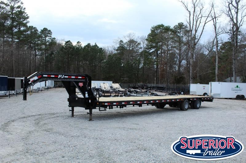 2019 PJ 40ft FD Gooseneck w/12K Axles and 8' Slide In Ramps 2019 PJ 40ft FD Gooseneck w/12K Axles and 8' Slide In Ramps