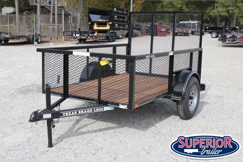 2019 Texas Bragg 5x8LD w/ 2ft Expanded Sides & Gate 2019 Texas Bragg 5x8LD w/ 2ft Expanded Sides & Gate