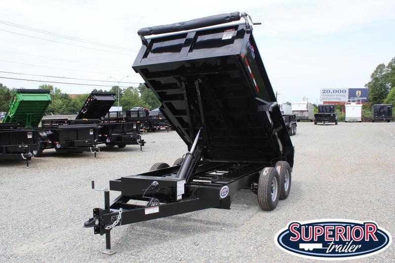 2020 Hawke 6X12 10K Dump w/ Spreader Gate Ramps and Tarp 2020 Hawke 6X12 10K Dump w/ Spreader Gate Ramps and Tarp