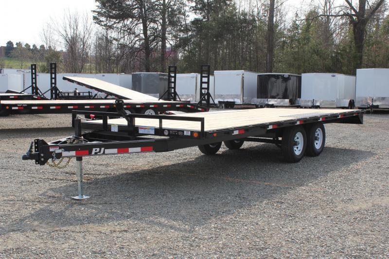 2020 PJ Trailers 20ft L6 10K Deckover w/Slide in Ramps 2020 PJ Trailers 20ft L6 10K Deckover w/Slide in Ramps