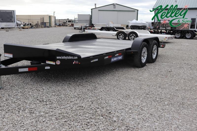 2019 Sure-Trac 7x18 7K Steel Deck Car Hauler Trailer 2019 Sure-Trac 7x18 7K Steel Deck Car Hauler Trailer