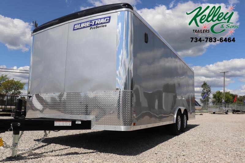 2019 Sure-Trac 8.5x20 10K Pro Series Round Top Car / Racing Trailer 2019 Sure-Trac 8.5x20 10K Pro Series Round Top Car / Racing Trailer