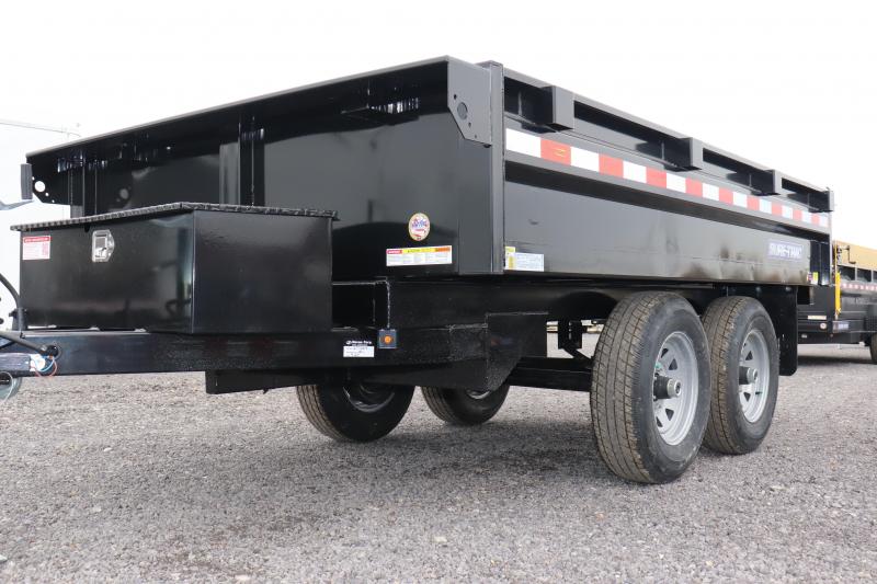 2020 Sure-Trac 72"x10 10K Deckover Single Ram Dump Trailer 2020 Sure-Trac 72"x10 10K Deckover Single Ram Dump Trailer